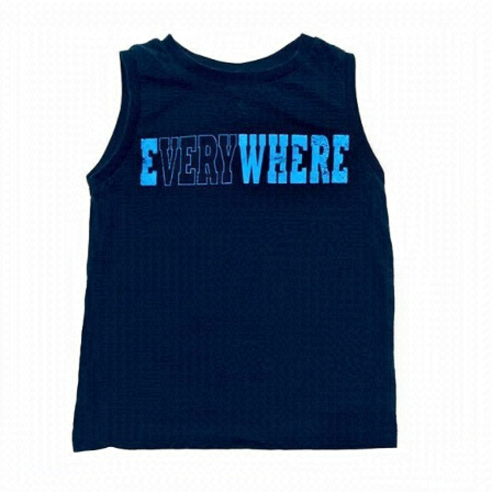 𝅺KIABI Everywhere Navy Blue Muscle Tank